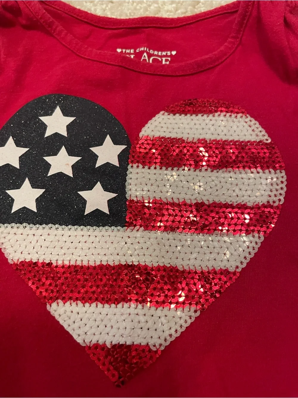 The Childrens Place sleeveless red